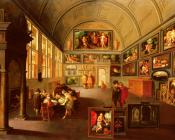 The Interior Of A Picture Gallery - 弗朗斯·小弗兰肯